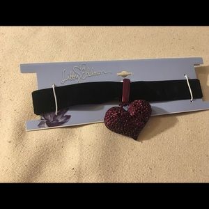 Purple Heart choker Libby Edelman